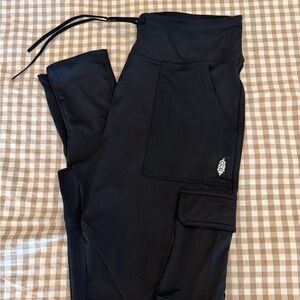 FP Movement by Free People Black Off Road Joggers NWOT